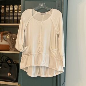 Snapdragon and twig cotton high low top